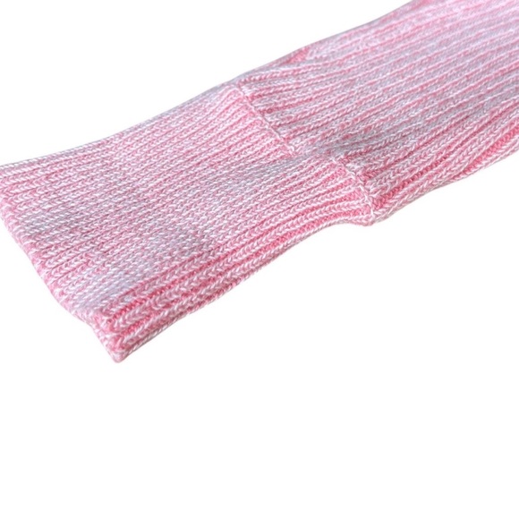 GAP Women's Pink Ribbed 100% Cotton Lightweight Sweater - Picture 5 of 7